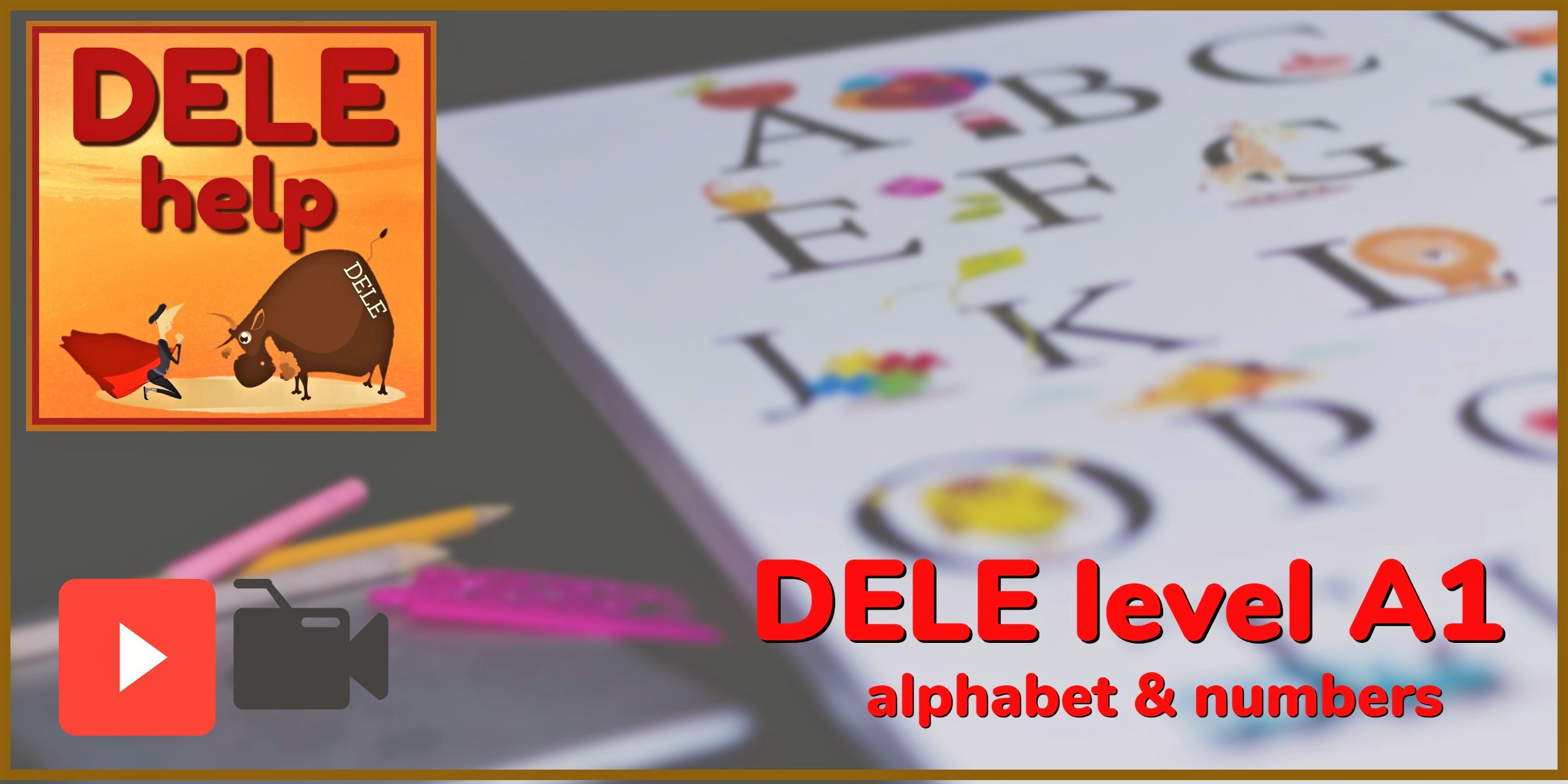 Spanish alphabet and numbers level A1