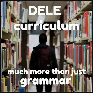 DELE exam FAQs the curriculum is more than just grammar