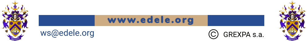 eDELE bottom bar